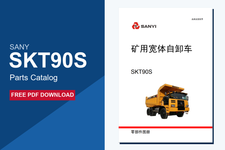SANY SKT90S Mining Truck Parts Catalog — Free PDF Download