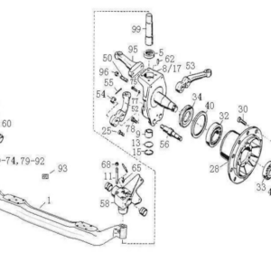 HOWO Bearing WG9700410049 - Transmission part, photo 2