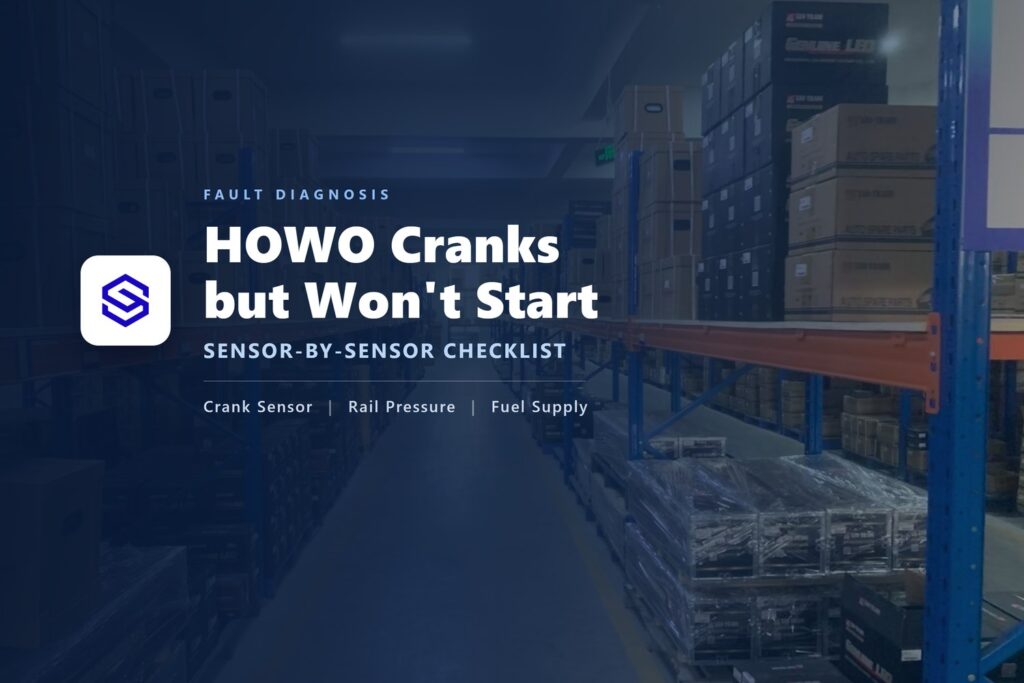 HOWO Truck Cranks but Won’t Start? Check These in Order
