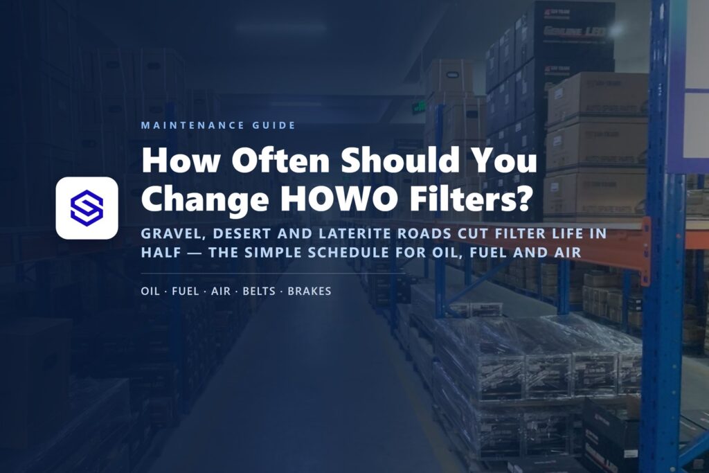 How Often to Change HOWO Filters on Dusty Roads