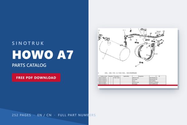 HOWO A7 Parts Catalog — Free PDF Download – Sagatruck