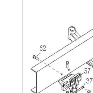 HOWO Spring Bracket WG9232520010 - Suspension & Steering part, photo 2