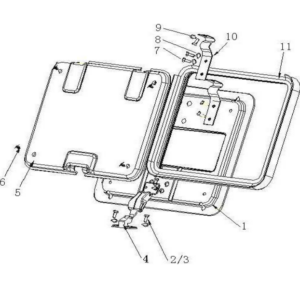 HOWO Wiper Motor WG1642741008 - Electrical Parts part, photo 2