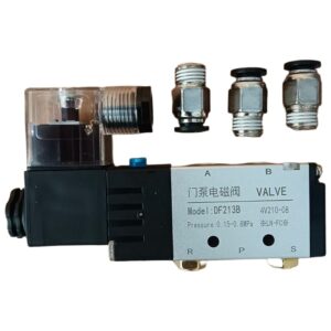 Bus Door Pump Solenoid Valve DF213B 4V210-08 5/2-Way