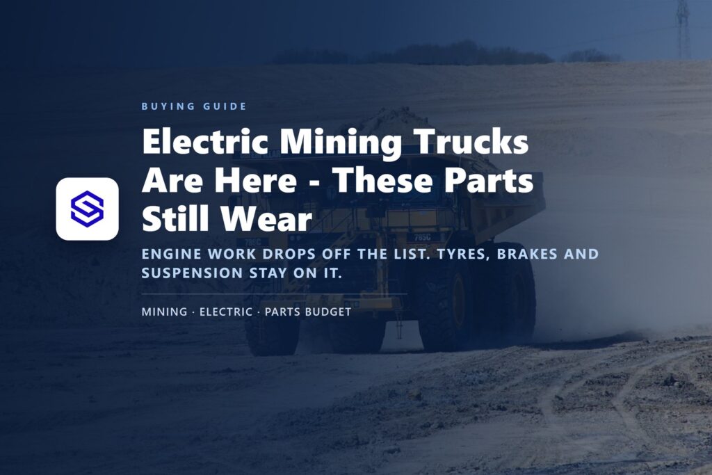 Electric Mining Trucks Are Here. These Parts Still Wear